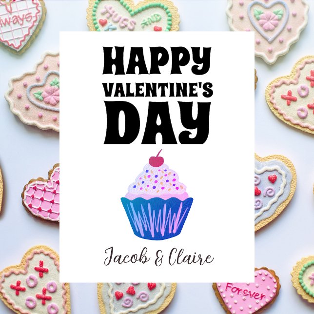 Corazón simple feliz día de San Valentín pareja (Subido por el creador)