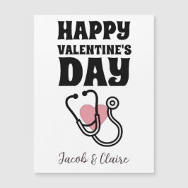 Corazón simple feliz día de San Valentín pareja