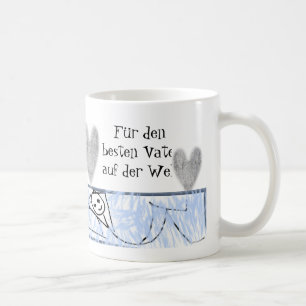 Corazón taza día de padre