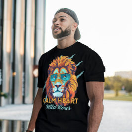 Corazón Tranquilo, Rugido Salvaje – Camiseta de En