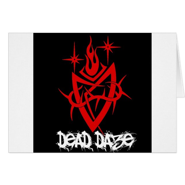 Corazón Tribal de Días Muertos (Anverso (Horizontal))
