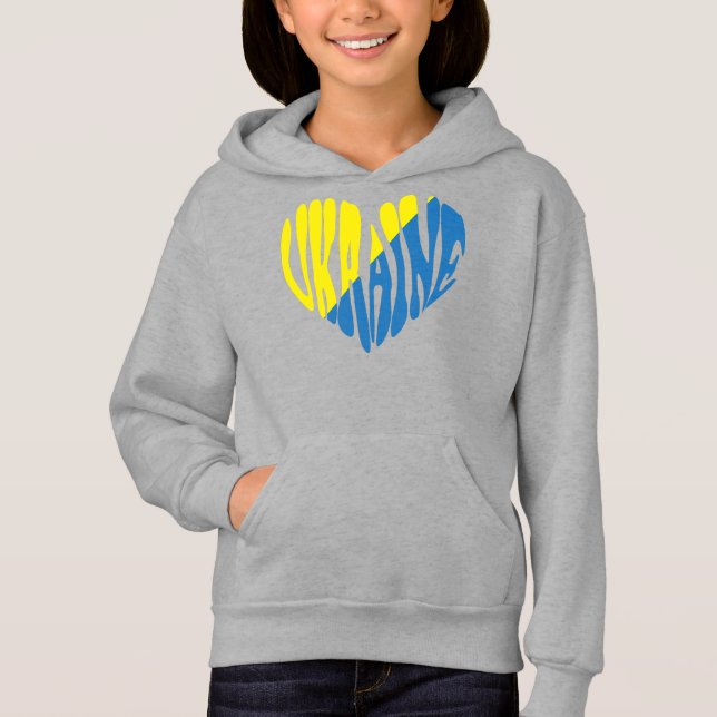 CORAZÓN UCRANIANO AZUL Y AMARILLO (Anverso)