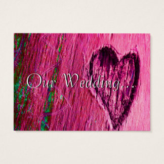 Corazón Único Guarda La Fecha En Rosa