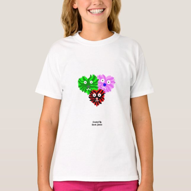 Corazón zumba Chicas Camiseta Blanca Básica (Anverso)