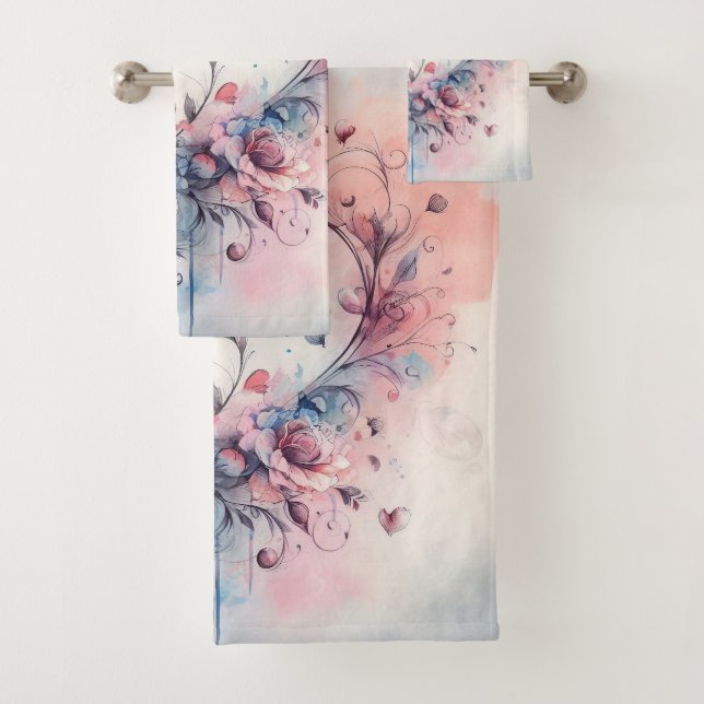 Corazones abstractos elegantes (In situ)