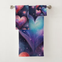 Corazones acuarela San Valentín