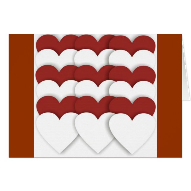 Corazones agrupados (Anverso (Horizontal))