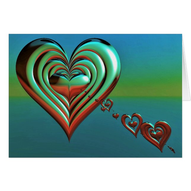 Corazones altas del cielo (Anverso (Horizontal))