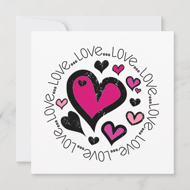 Corazones Amor Amor Amor Amor (Anverso)