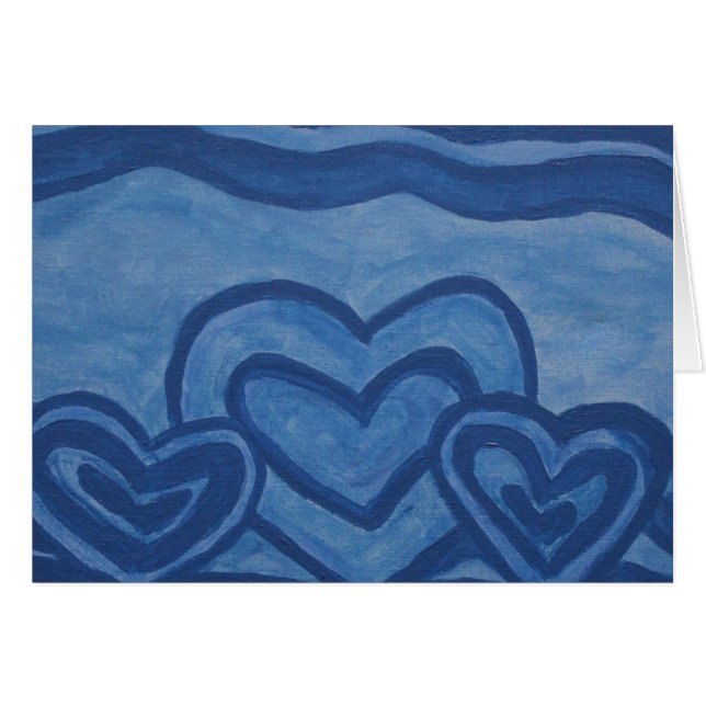 Corazones azules (Anverso (Horizontal))