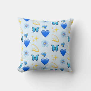 Corazones azules - Crea tu propio (CYO) - almohada