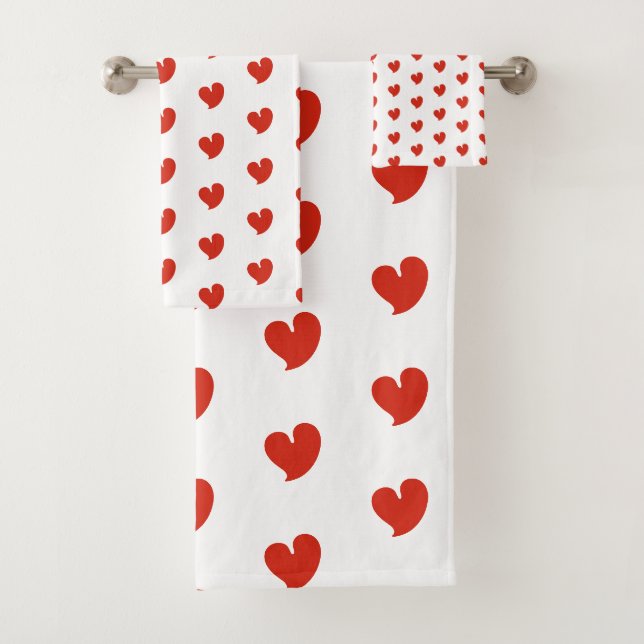 Corazones Cálidos - Rojo y Blanco - (In situ)