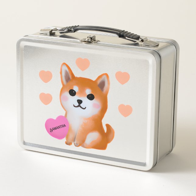 Corazones chiba inu | Para Perro Lover (Anverso)