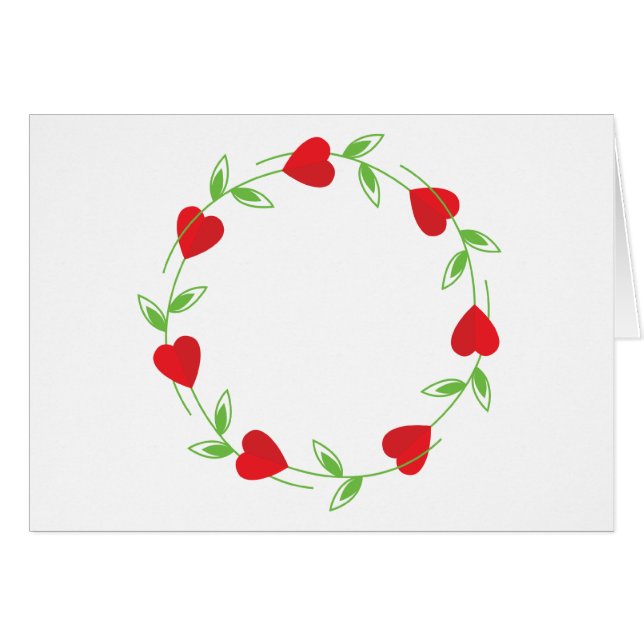 Corazones color de rosa (Anverso (Horizontal))
