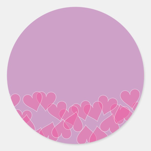 Corazones con sellos morados (Anverso)