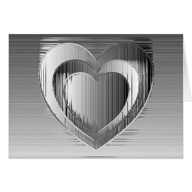 Corazones cromadas pulidas (Anverso (Horizontal))
