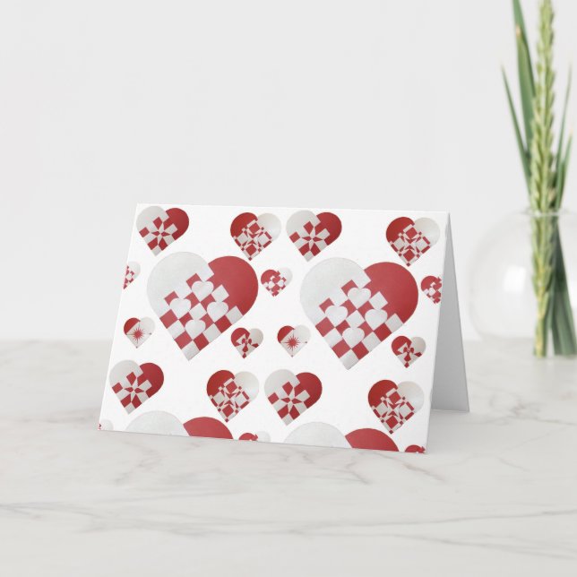 Corazones daneses del navidad (Anverso)