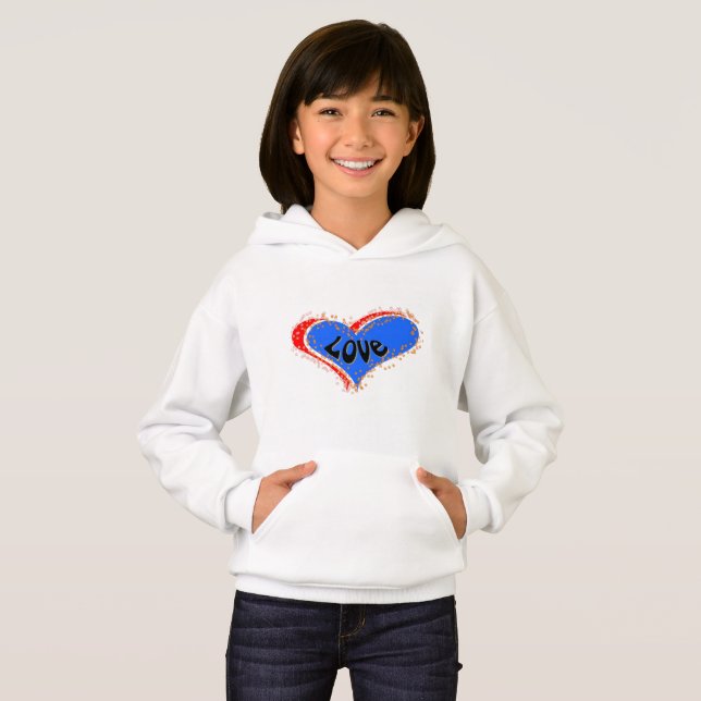Corazones de "amor" de Chicas curos (Anverso completo)