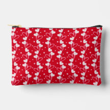 Corazones de amor Doddles, Rojo, Bolsa de accesori