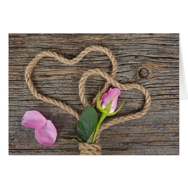 Corazones de Aniversario de Rosa y Rope (Anverso (Horizontal))