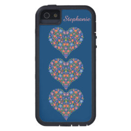 Corazones de arte popular, Funda Xtreme Deep Blue 