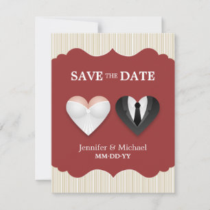 Corazones de Boda - Divertida invitación para guar