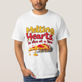 Corazones de fusión, camiseta de una rebanada a la