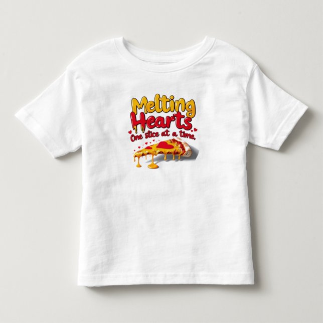 Corazones de fusión, camiseta de una rebanada a la (Anverso)