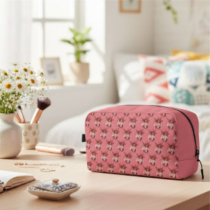 Corazones de la bolsa de corte de impresión