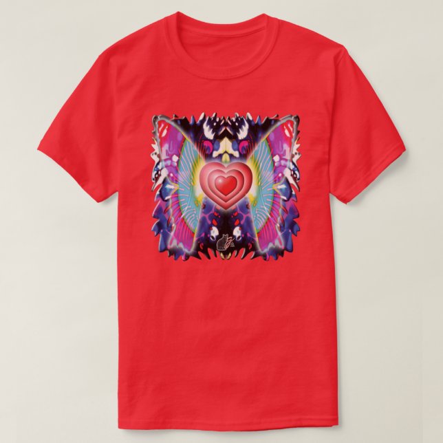 Corazones De La Camiseta De Glys (Diseño del anverso)