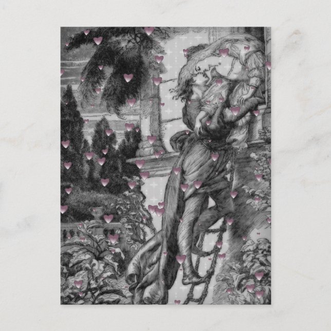 Corazones de la tarjeta del día de San Valentín (Anverso)