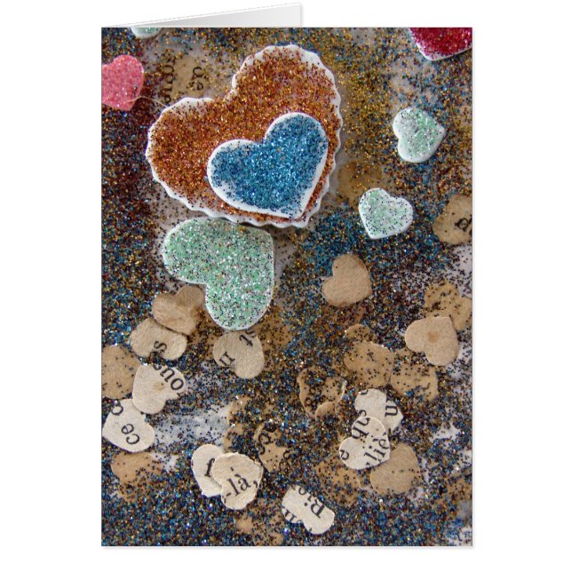 Corazones de medios mixtos (Frente)