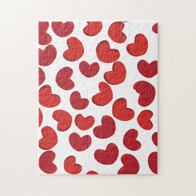Corazones de San Valentín - #3 - Rompecabezas (Vertical)