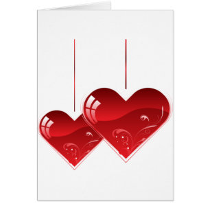 Corazones en una cadena