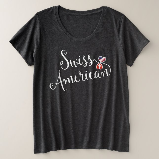 Corazones entrelazados suizo-americanos (Anverso del diseño)