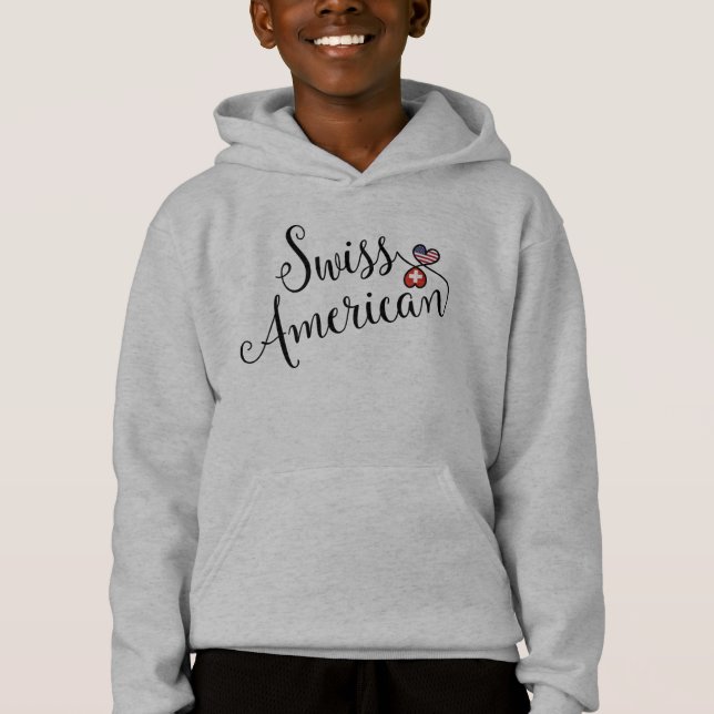 Corazones entrelazados suizo-americanos (Anverso)