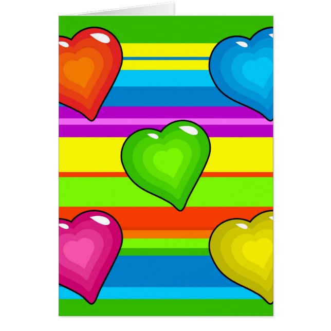 Corazones Funky (Frente)