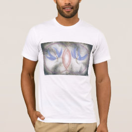 Corazones gemelos - la camiseta de los hombres
