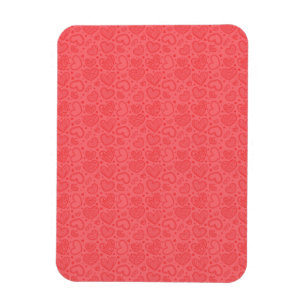 Corazones imanes amor rojo