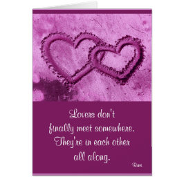 Corazones ligados A01 en Sand.Card.1