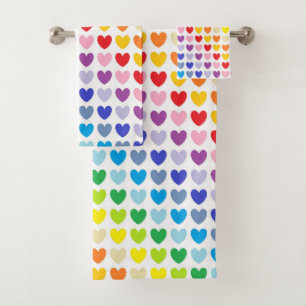 Corazones más amplios del arco iris del espectro
