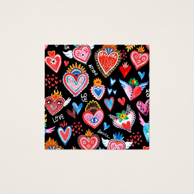 Corazones mexicanos (Anverso)