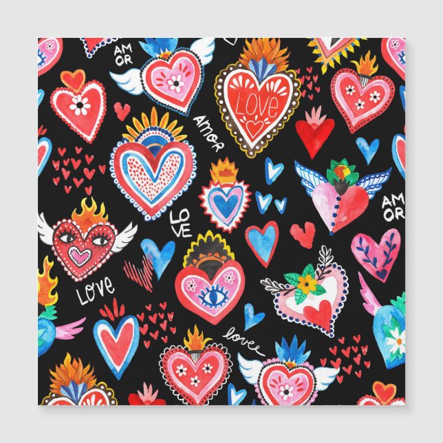 Corazones mexicanos (Anverso)