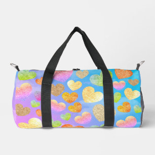 Corazones personalizados en la bolsa de espoleta p