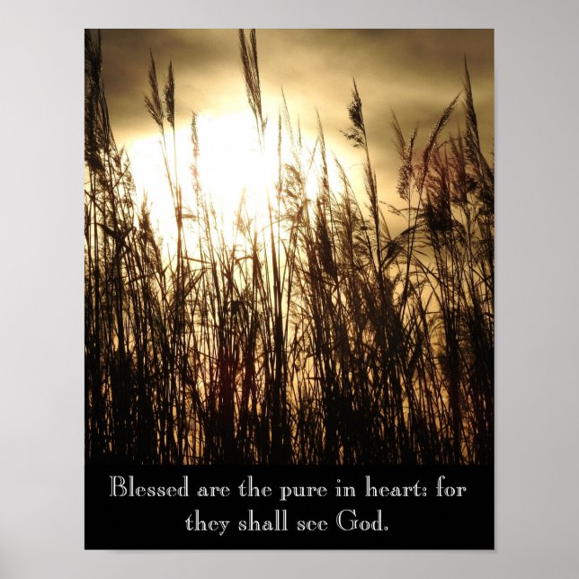 Corazones puros — Arte Poster (Frente)