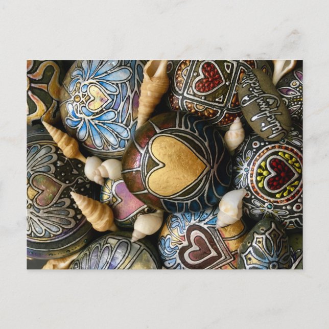 ¡Corazones ROCK! ¡Las postales también! (Anverso)