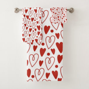 Corazones rojos