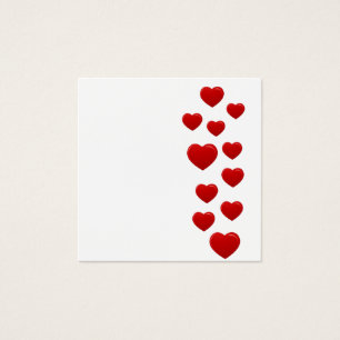 corazones rojos valentinos