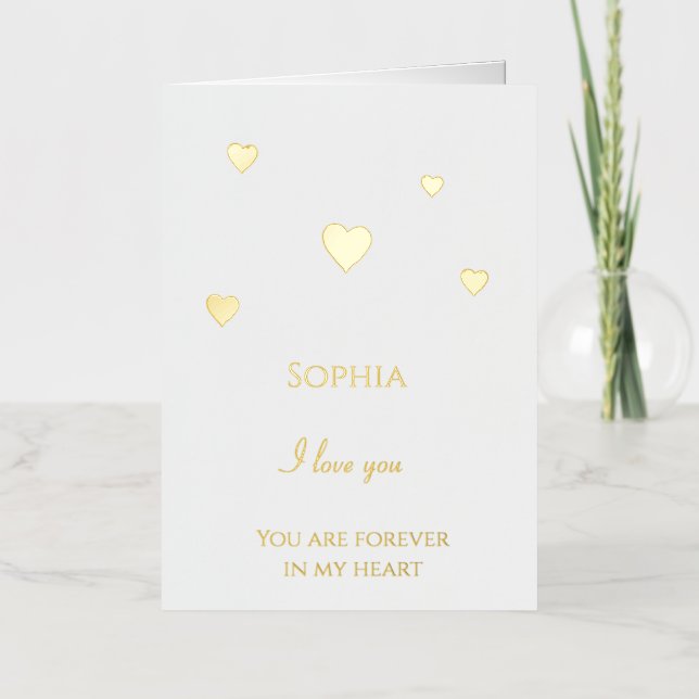 Corazones románticos (Anverso)