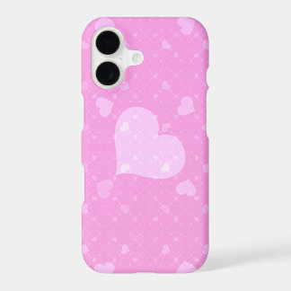 Corazones rosados con amor